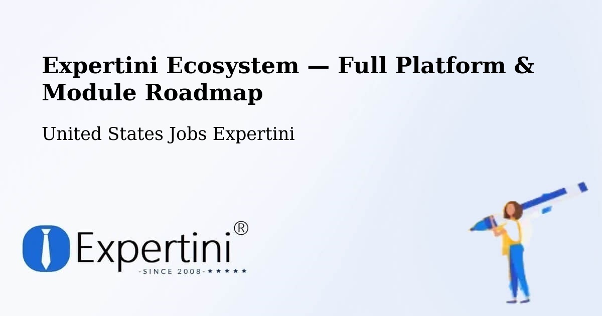Expertini Ecosystem — Full Platform & Module Roadmap – Gorham