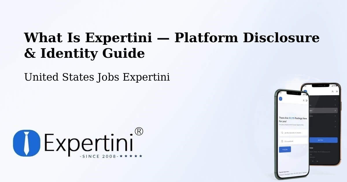 What Is Expertini — Platform Disclosure & Identity Guide – Gorham